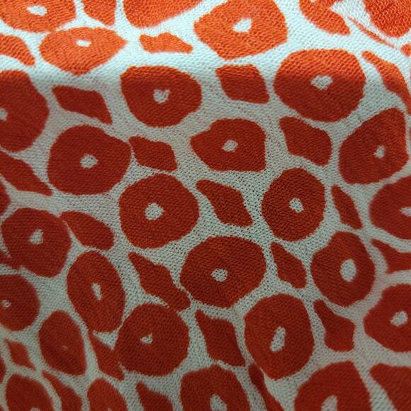 Cleobella Evangeline Wrap Skirt Red Print Maxi Anthropologie White Ruffle Medium - Picture 7 of 15